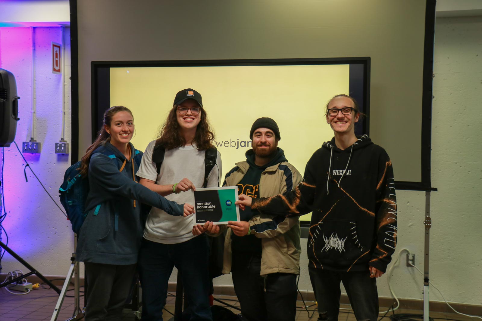 Les Marmeladeurs avec notre mention honorable